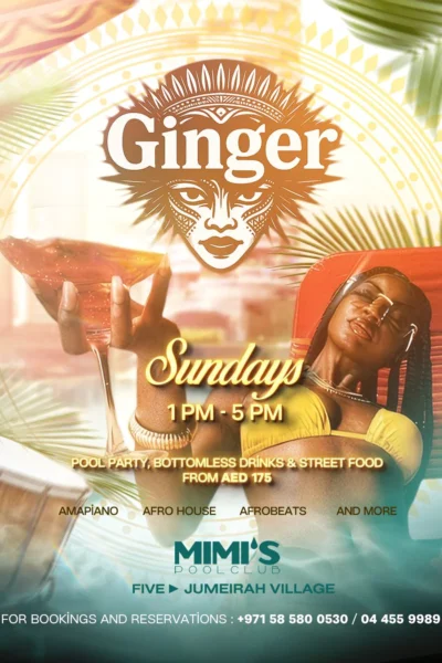 Ginger Pool Party
